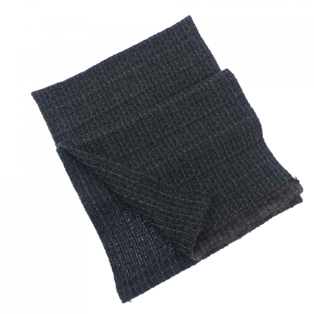 Chanel Chanel Chanel Wool Blend Muffler Textile Scarf P12072V07042 DUTY FREE for USA Size ONE SIZE - 1 Thumbnail