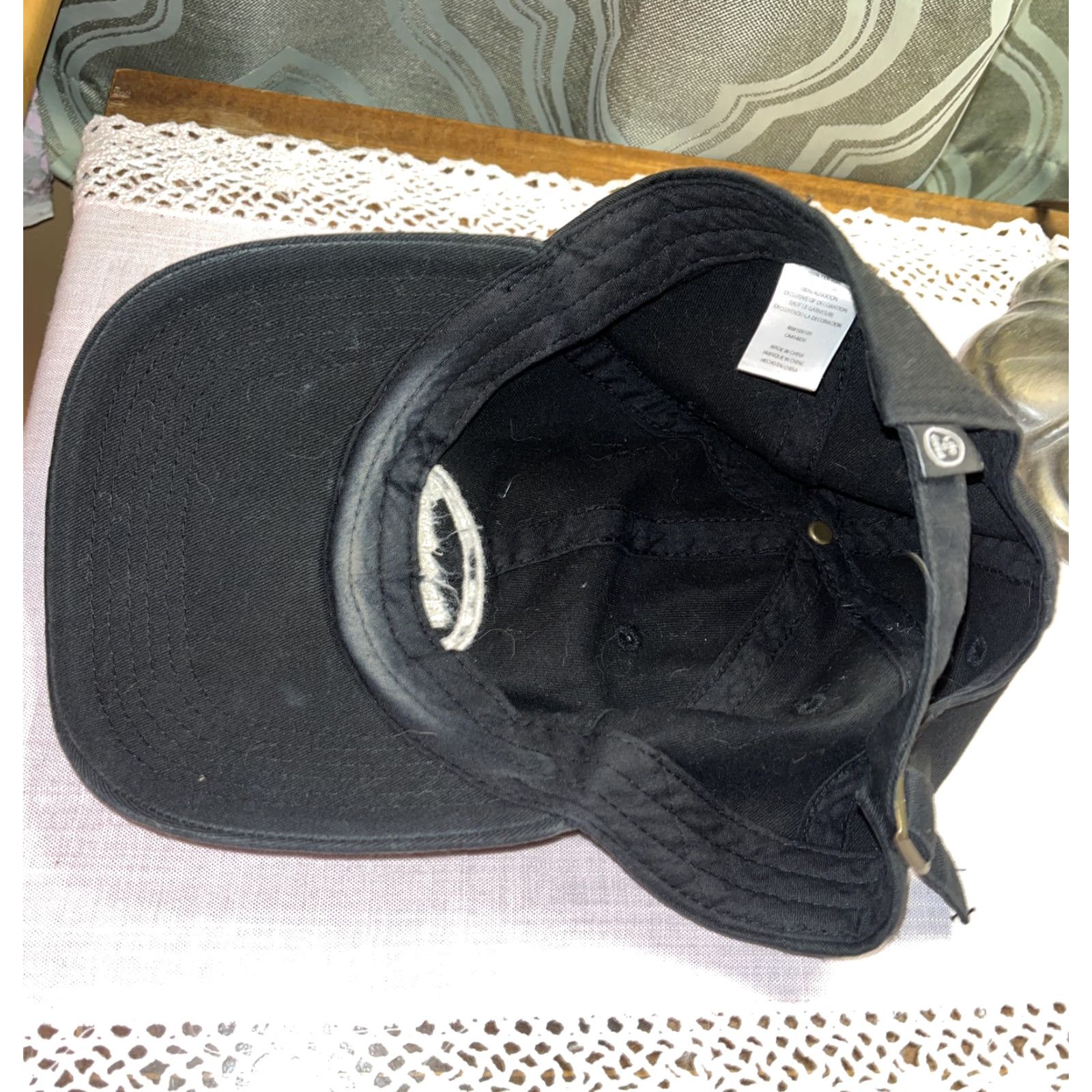 Life is Good Life is Good Men's Baseball Cap Adjustable Black Gray Patch Casual Canvas Dad Logo Size ONE SIZE - 6 Thumbnail
