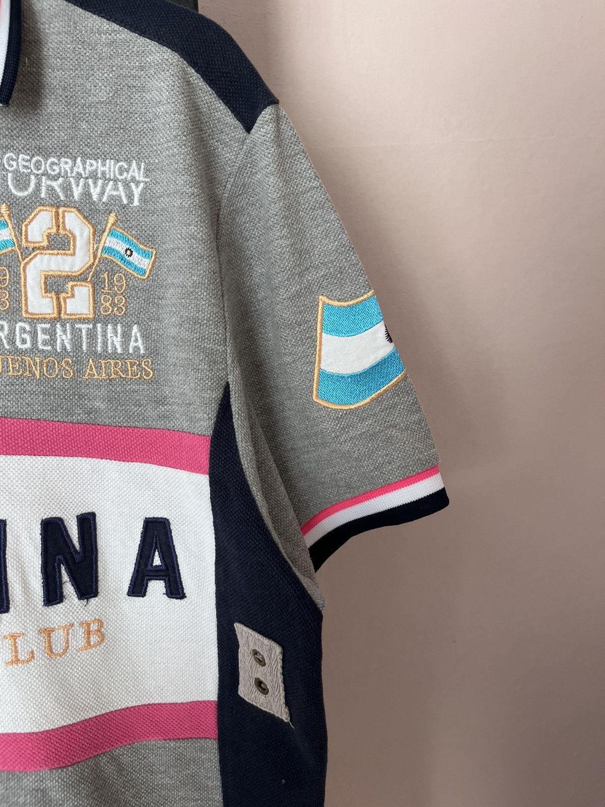 Vintage Polo Geographical Norway Argentina Buenos Aires VINTAGE Size US XXL / EU 58 / 5 - 6 Thumbnail