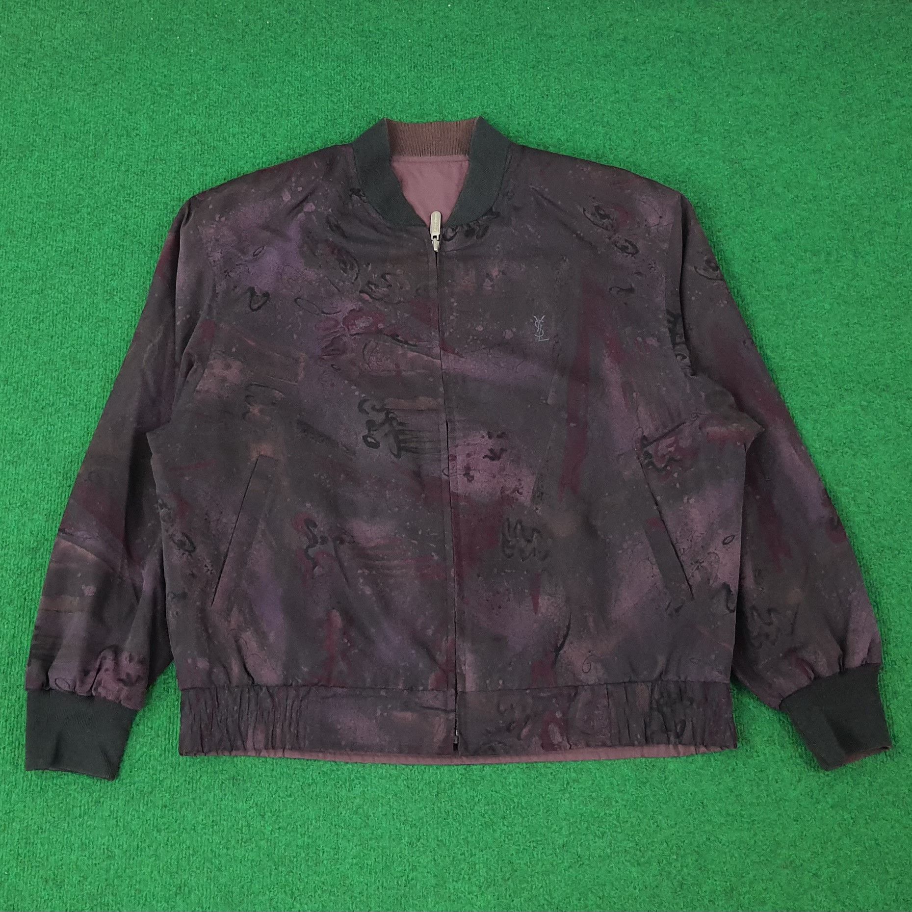 Yves Saint Laurent Vintage Yves Saint Laurent YSL Reversible Jacket C227N23 Size US L / EU 52-54 / 3 - 1 Thumbnail