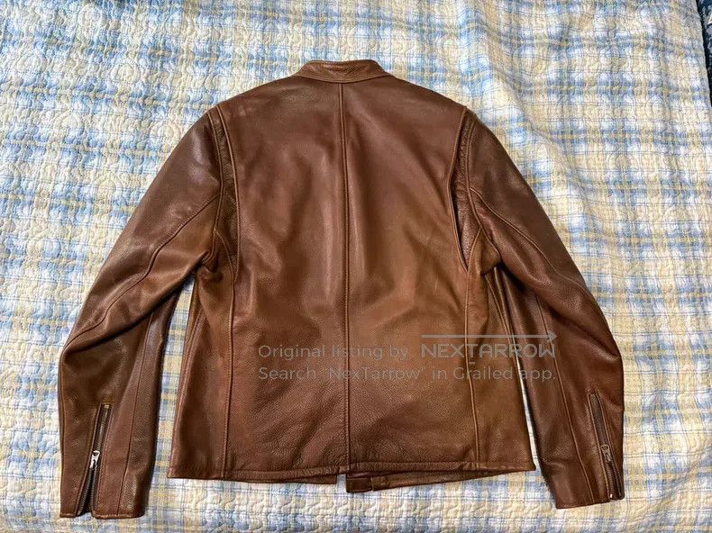 Schott Schott NYC classic black biker leather jacket Size US L / EU 52-54 / 3 - 2 Thumbnail