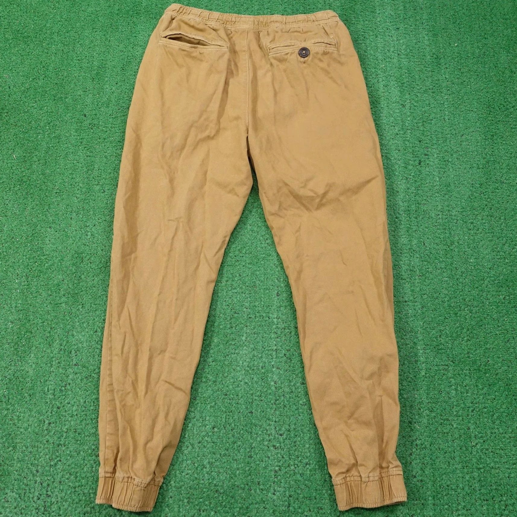 American Eagle Outfitters American Eagle Outfitters Pants Mens S Brown Jogger Elastic Waist Cuffed Size US 29 - 4 Thumbnail
