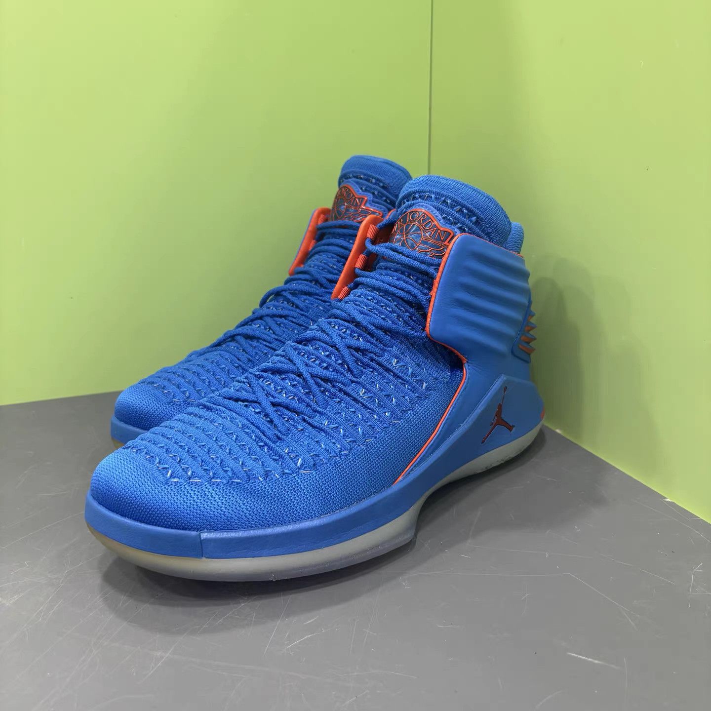 Jordan Brand Air Jordan 32 Russell Westbrook OKC PE Basketball Shoes K15 Size US 10 / EU 43 - 1 Thumbnail