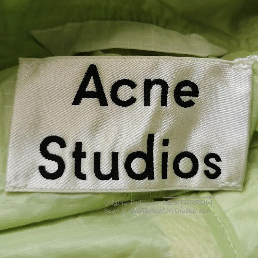 Acne Studios Acne Studios Green Hooded Belted Jacket M. Size US M / EU 48-50 / 2 - 5 Thumbnail