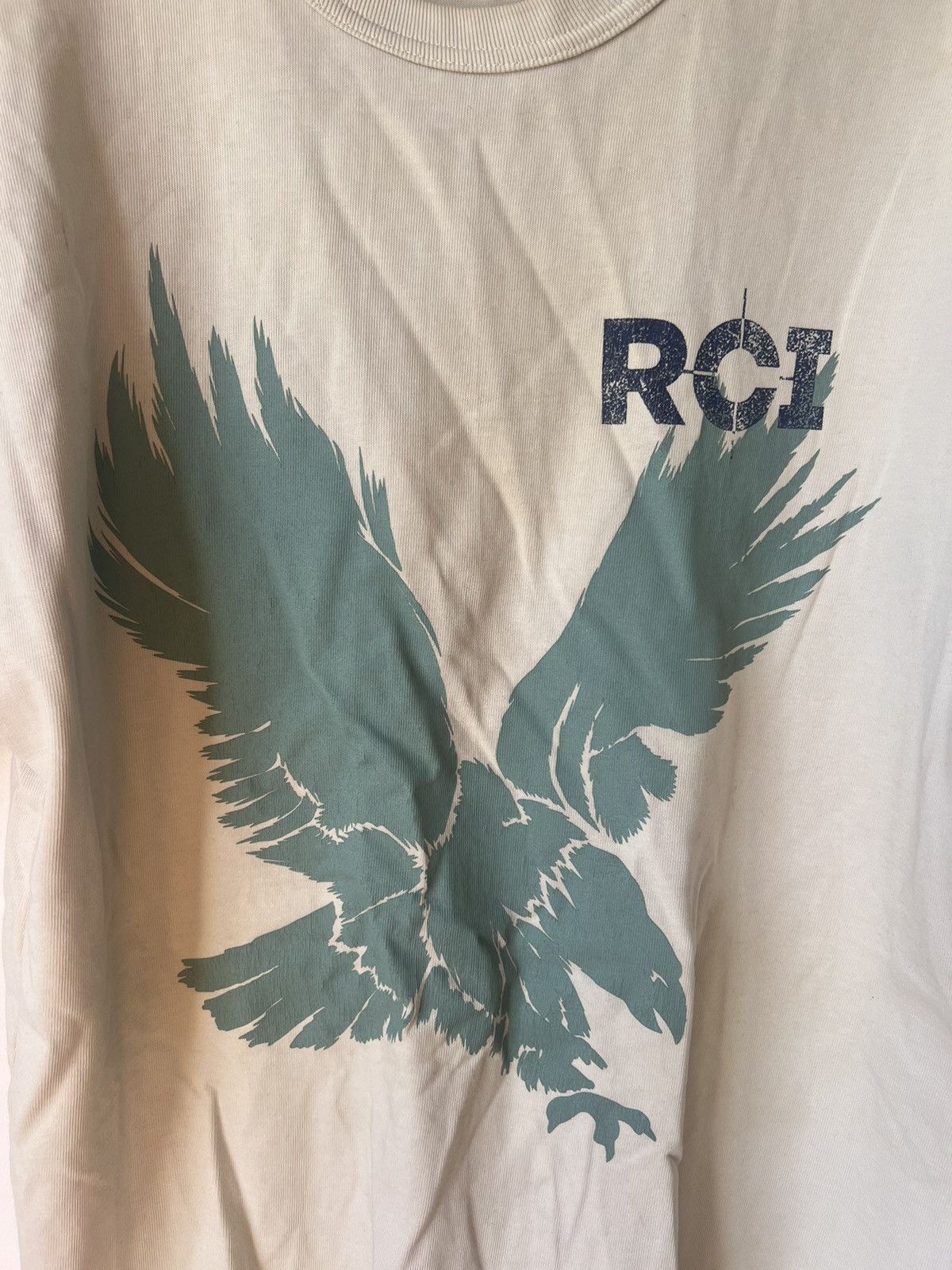 Reese Cooper White Reese Cooper “Two Steps Forward” T-shirt Size US XL / EU 56 / 4 - 3 Thumbnail