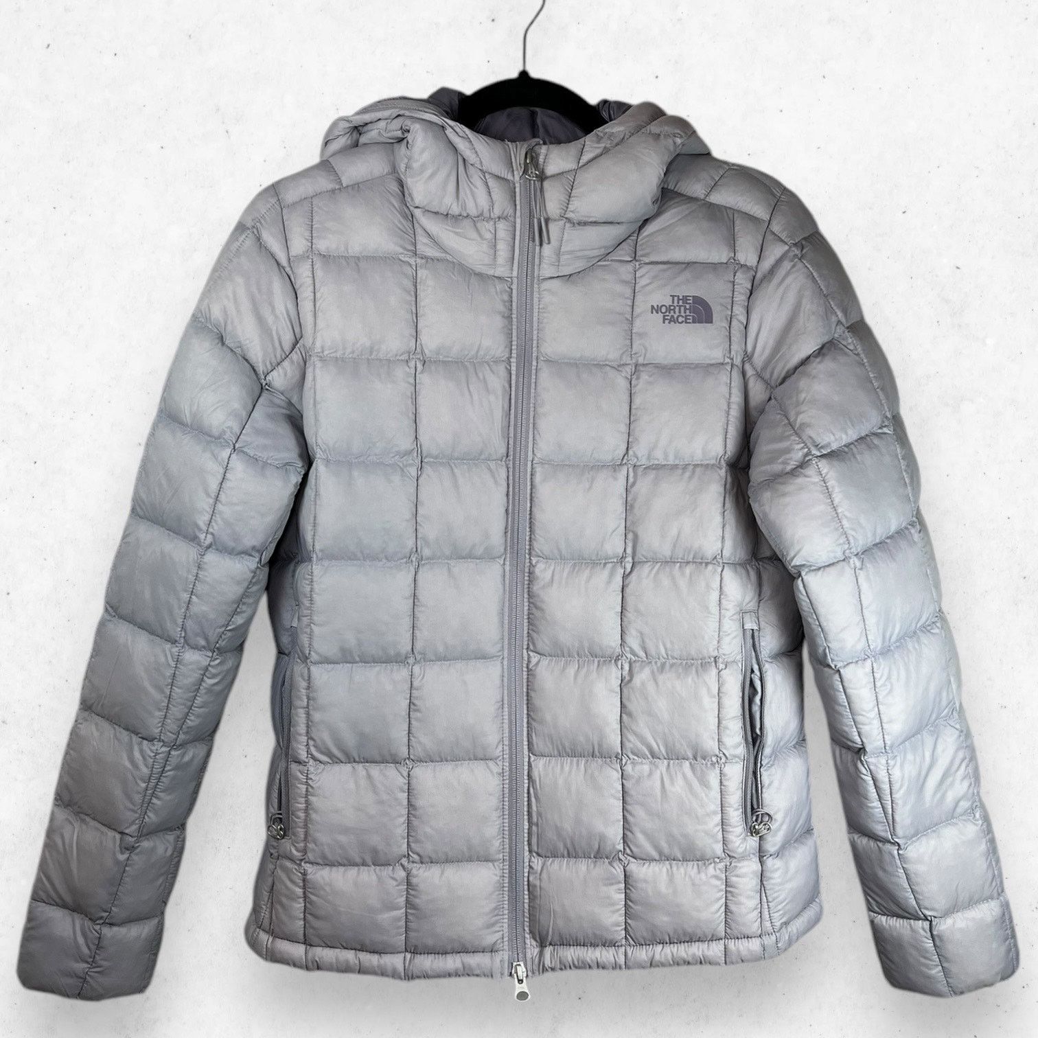The North Face The North Face Womens Medium ThermoBall Hoodie Lavender Grey Size M / US 6-8 / IT 42-44 - 1 Thumbnail