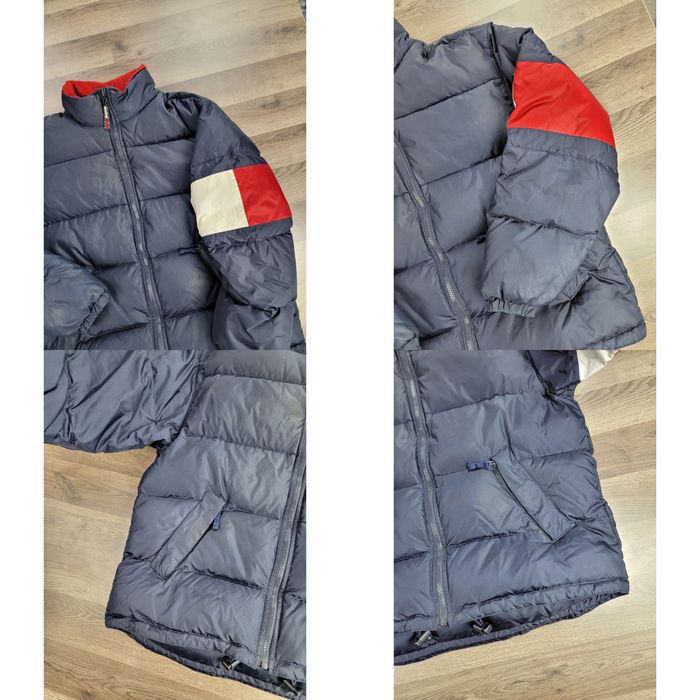 Tommy jeans 90s down puffer jacket in clearance navy