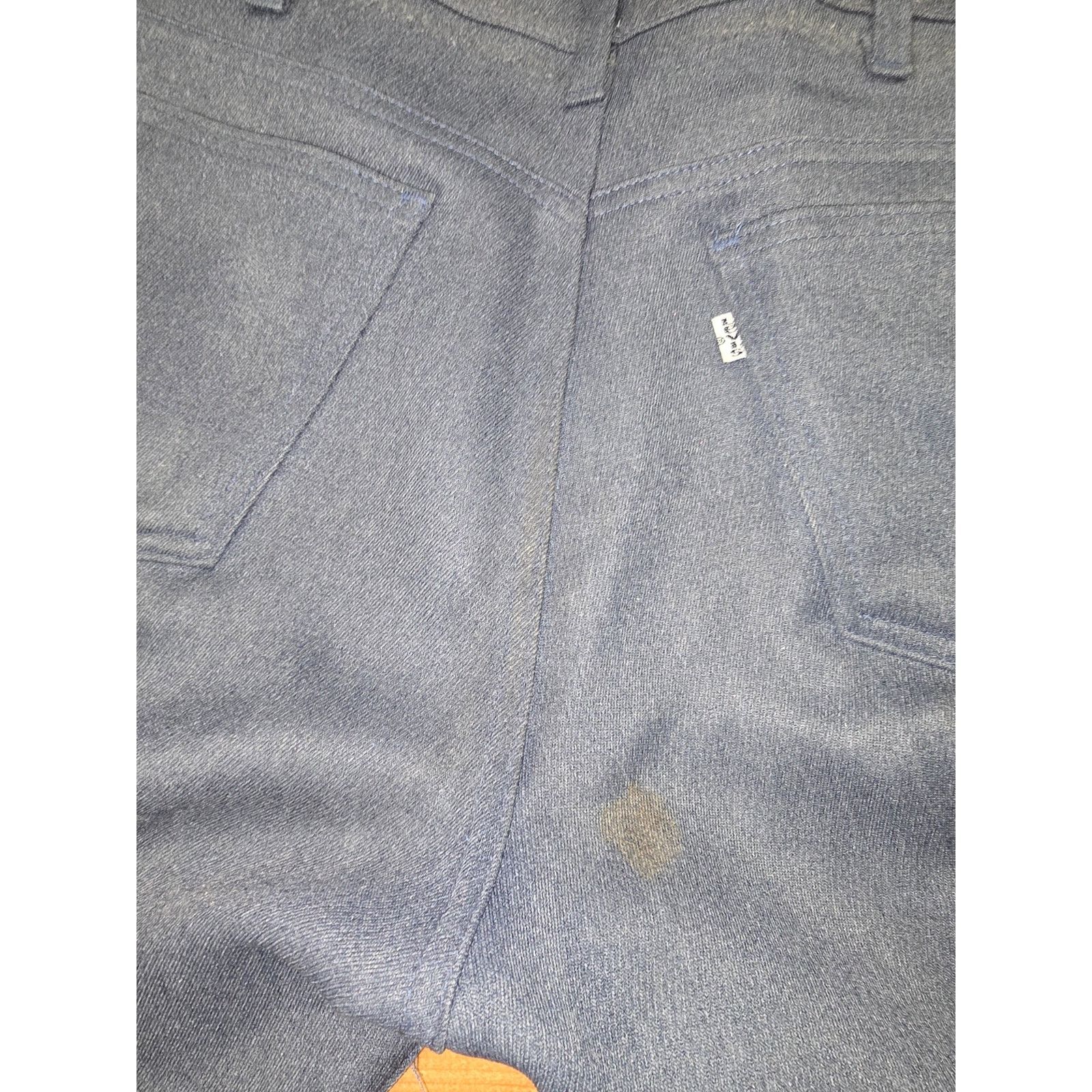 Levi's × Vintage Levi's Pants Bootcut Gray Western Dress Pants Slacks 33x34 Size US 33 - 4 Thumbnail