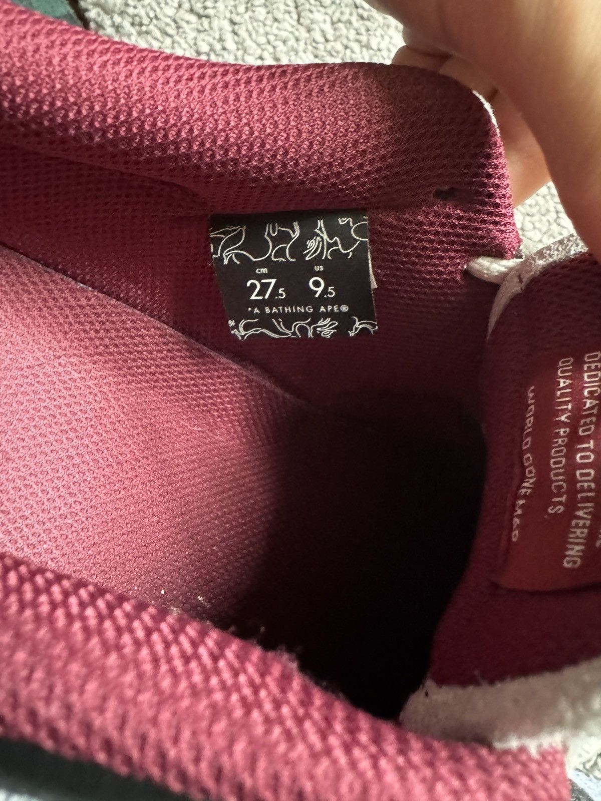 Bape SK8 STA Size US 9.5 / EU 42-43 - 11 Thumbnail