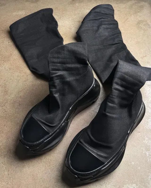 Rick Owens Rick Owens over-the-knee boots Size US 8.5 / IT 38.5 - 1 Thumbnail
