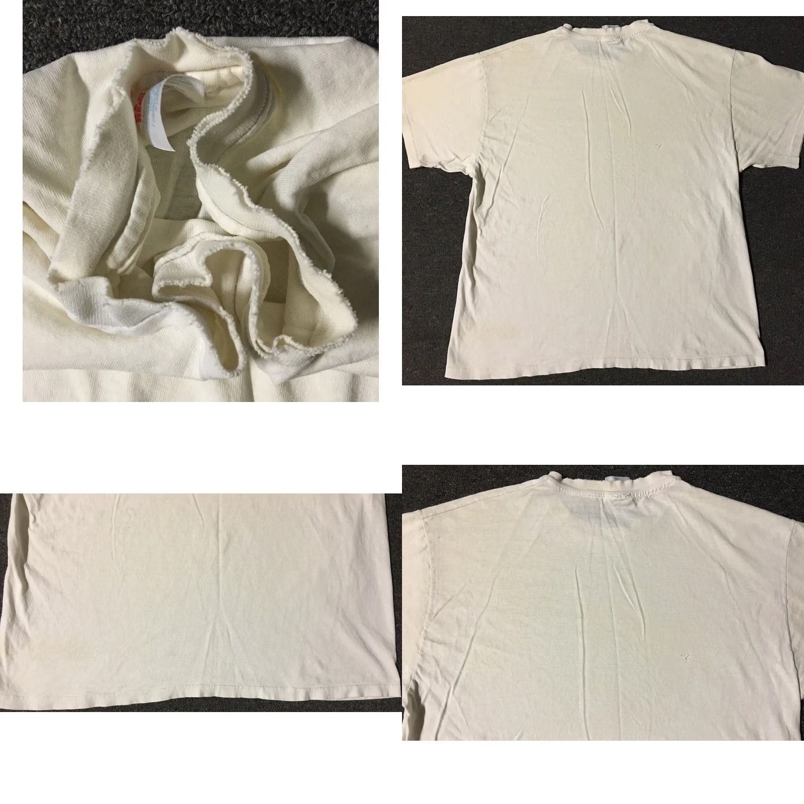 Vintage VINTAGE Jack Daniels Shirt Main Selling Point White Short Sleeve L Distressed Grunge Biker Punk 90s Beer Bar USA Men T-Shirt Size US L / EU 52-54 / 3 - 8 Thumbnail