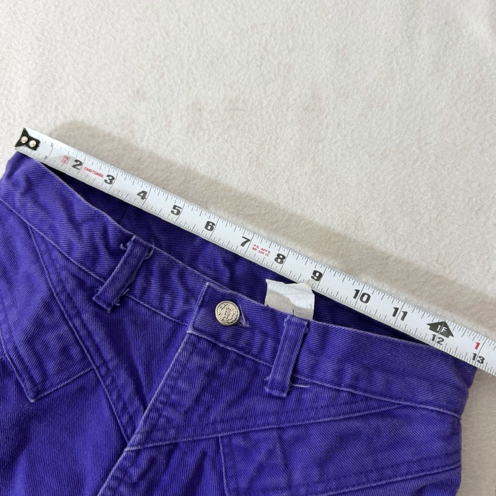 Denime VINTAGE Ozark Womens Jeans Purple Denim Ozark Mountain Jean Company Boys? Size 30" / US 8 / IT 44 - 4 Thumbnail