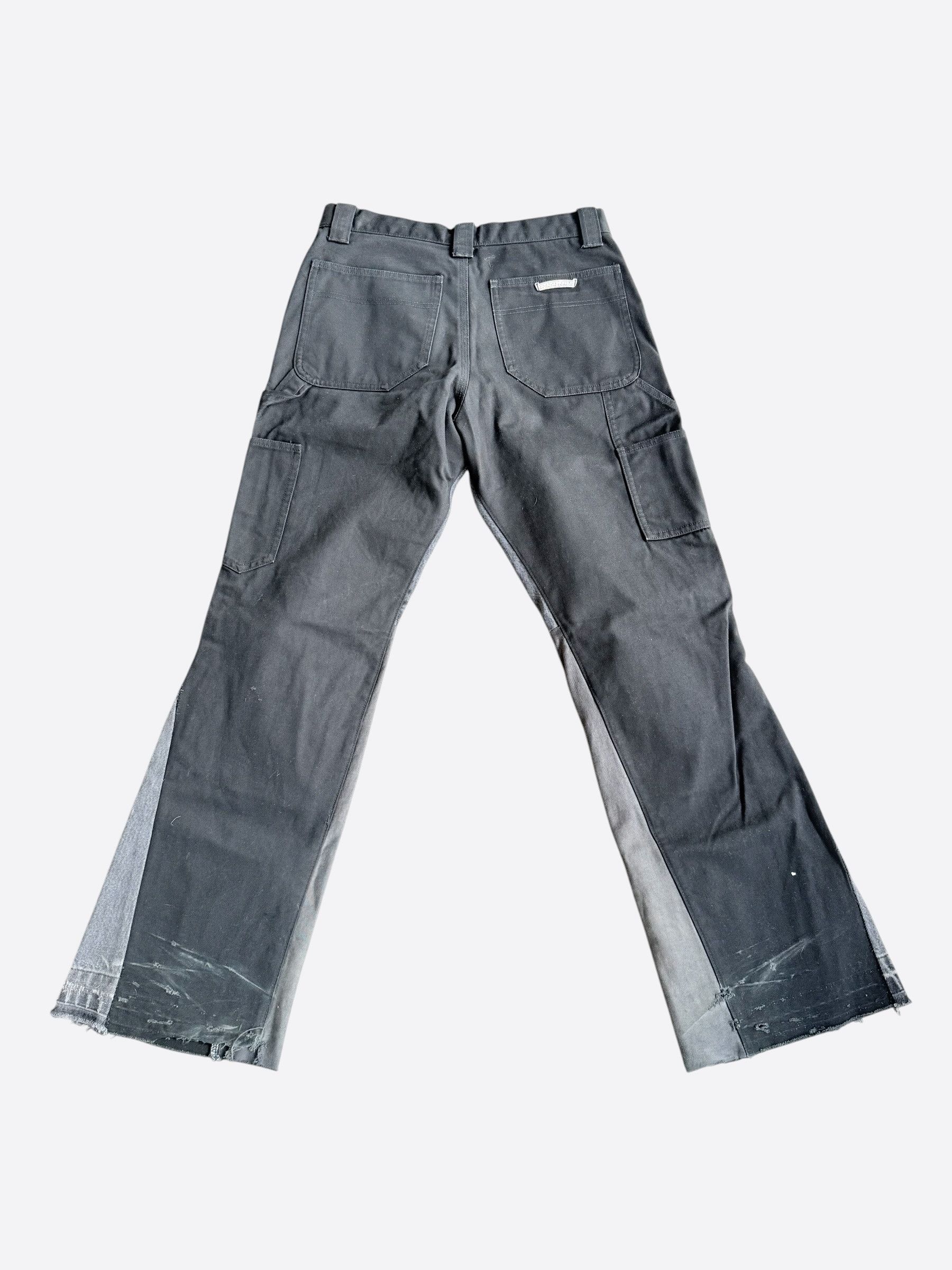 Chrome Hearts Chrome Hearts Black Flared Carpenter Pants Size US 30 / EU 46 - 2 Thumbnail