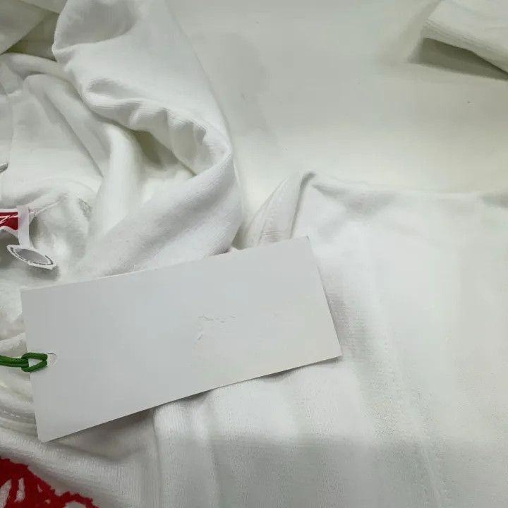 Kenzo KENZO Floral Embroidered White Hoodie -2507 Size M / US 6-8 / IT 42-44 - 5 Thumbnail