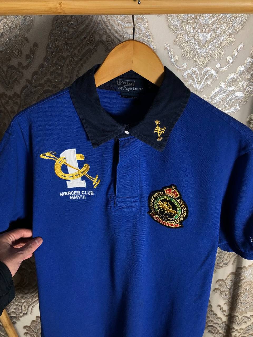 Polo Ralph Lauren VINTAGE POLO RALPH LAUREN RETRO DESIGNER CASUAL DELUX 90s Size US XXL / EU 58 / 5 - 4 Thumbnail