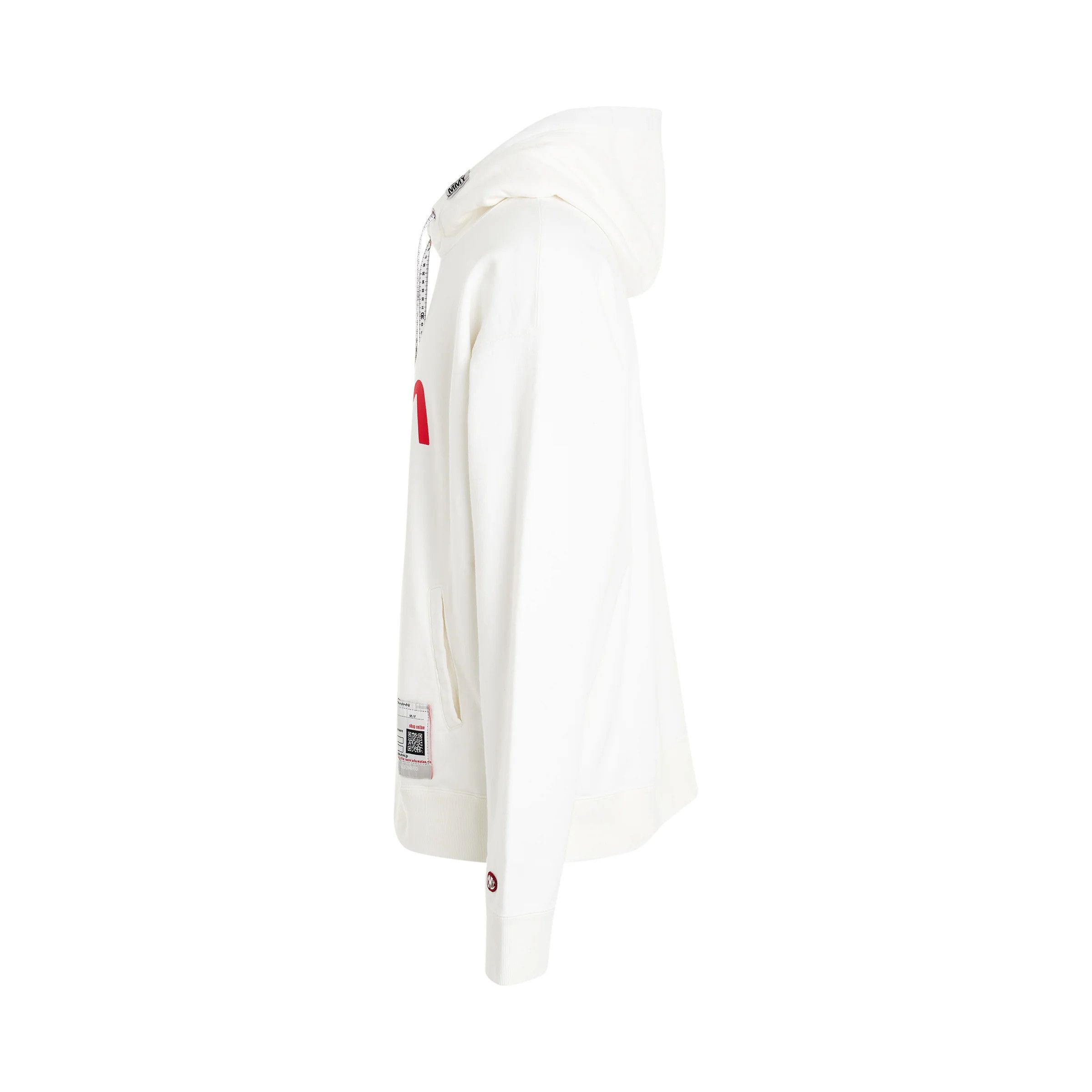 Maison MIHARA YASUHIRO o1mris0824 Nasa Printed Hoodie in White Size US M / EU 48-50 / 2 - 3 Thumbnail