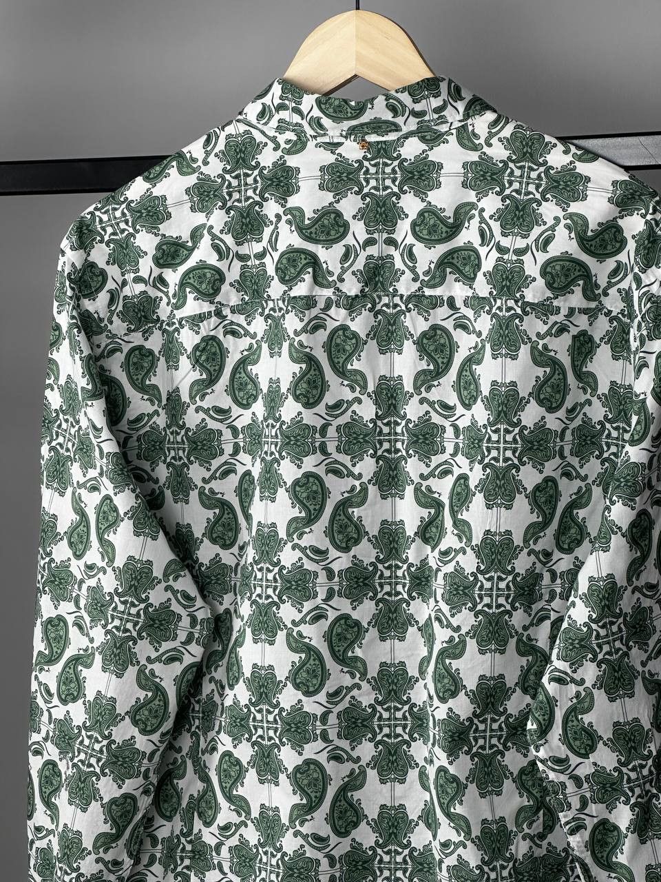 Pretty Green Pretty Green Paisley Patterned Long Sleeve Shirt Size US XL / EU 56 / 4 - 12 Thumbnail