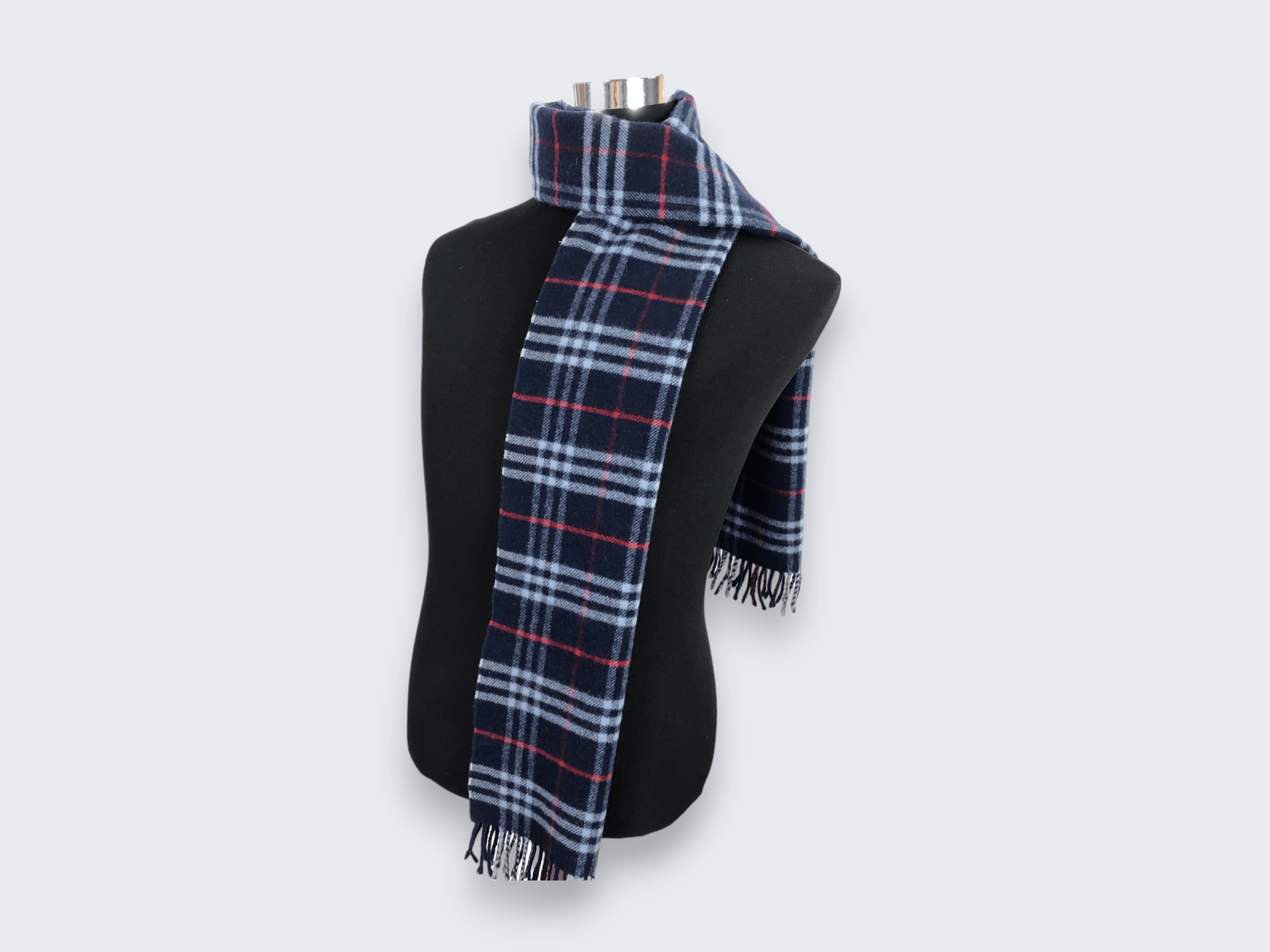 Burberry × Vintage Vintage Burberry Scarf Muffler MF058 Size ONE SIZE - 2 Thumbnail