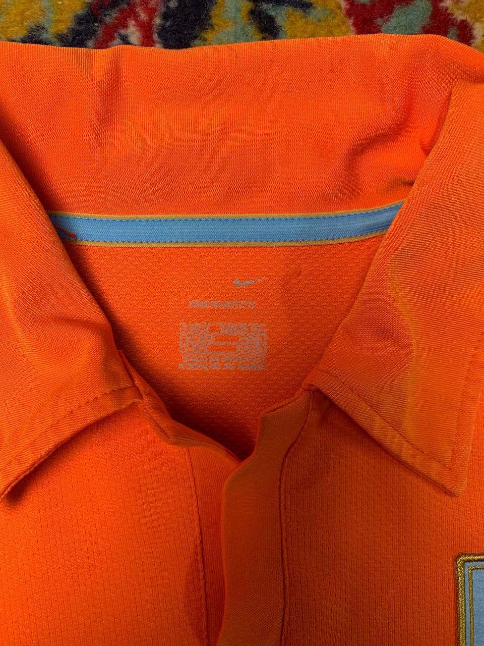 Nike 2006-08 Netherlands Holland Nike Home Shirt Soccer Jersey Size US L / EU 52-54 / 3 - 3 Thumbnail