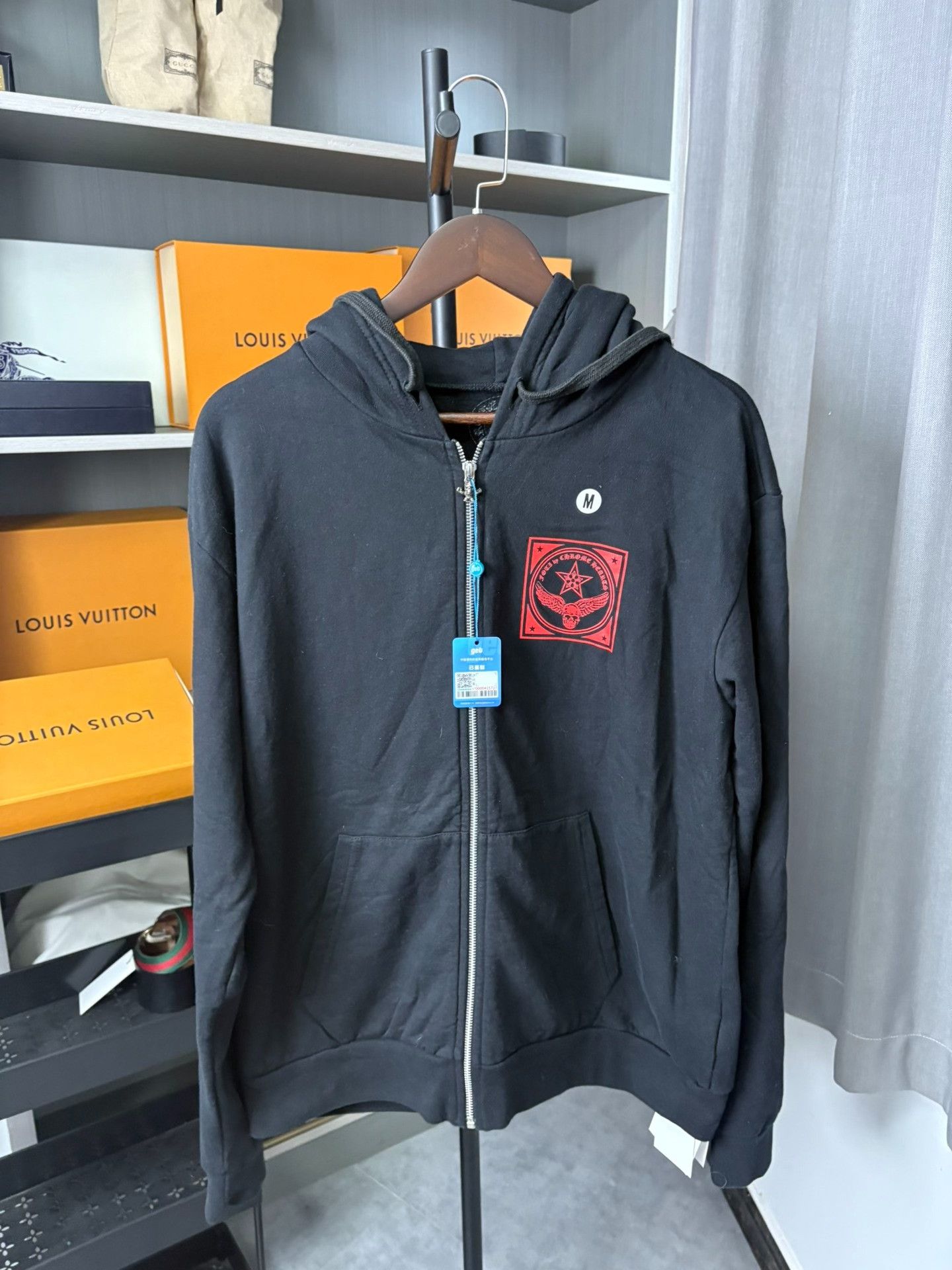 Chrome Hearts Chrome Hearts Red Hoodie M Men Size US M / EU 48-50 / 2 - 1 Thumbnail