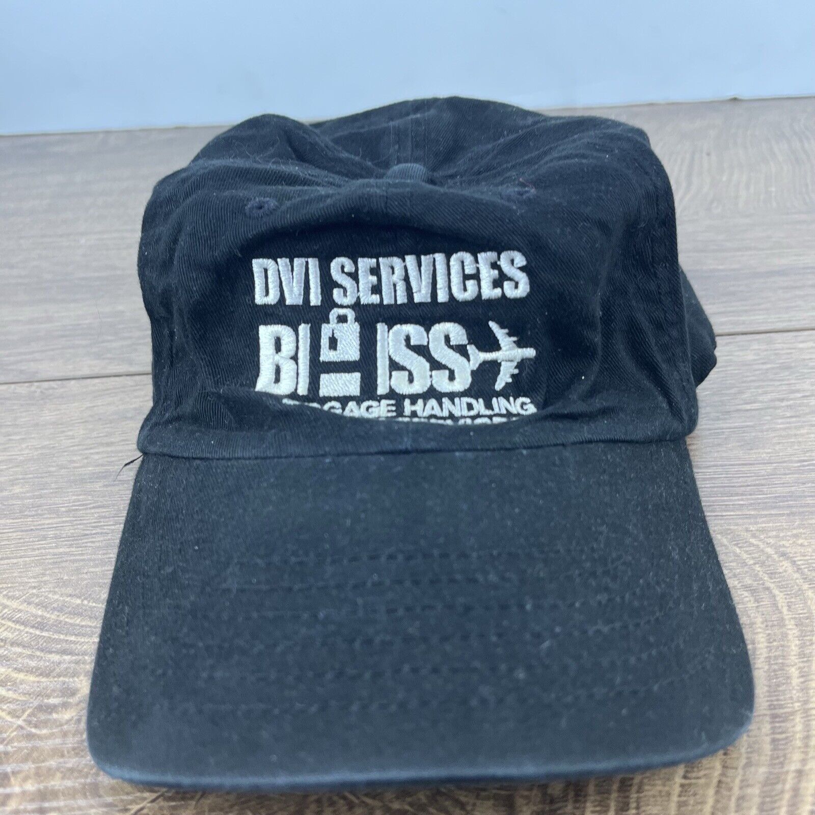 Other DVI Services Hat BI ISS Black Hat Adjustable Baggage Handlin Size ONE SIZE - 3 Thumbnail