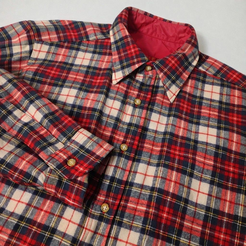 Pendleton 60s Pendleton Stewart TARTAN Shirt L Wool Flannel USA VTG Size US L / EU 52-54 / 3 - 1 Thumbnail