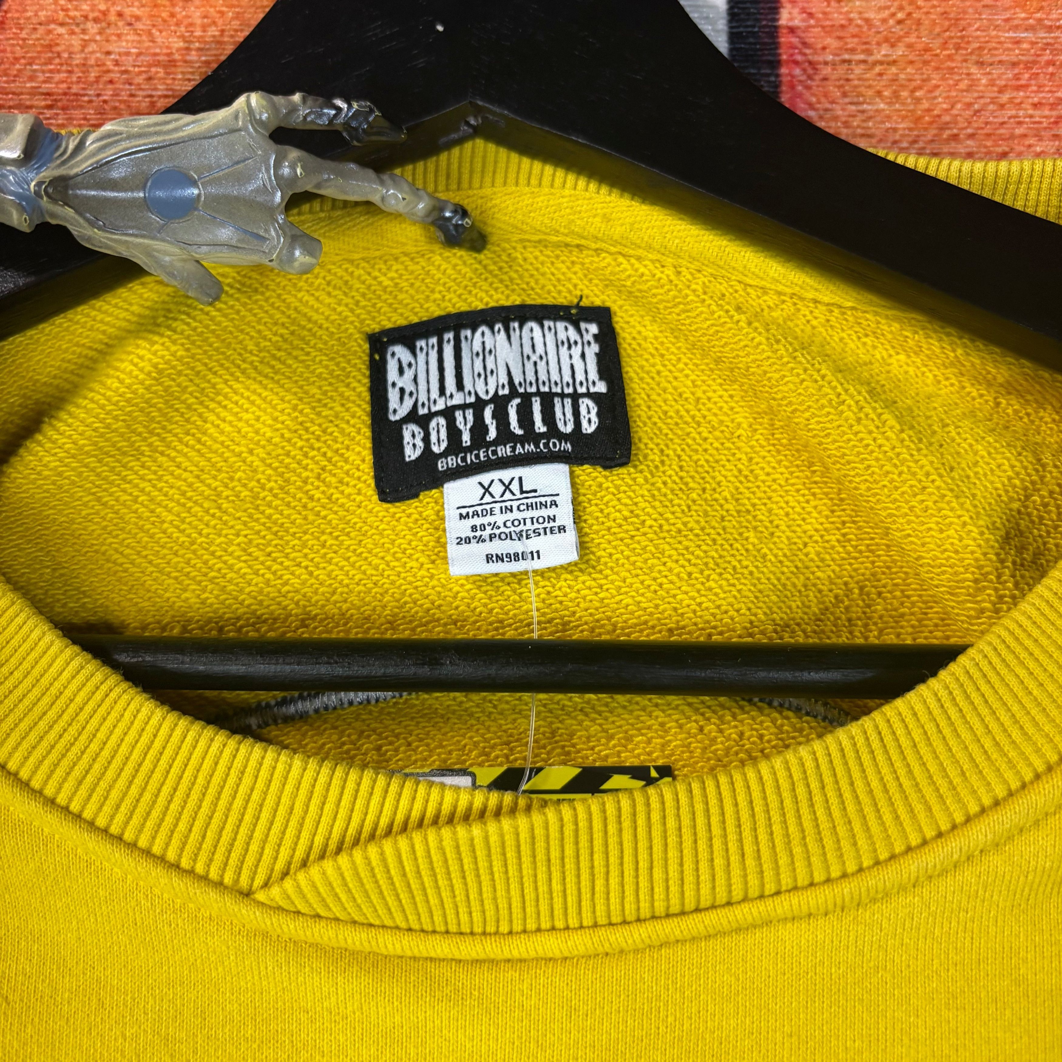 Billionaire Boys Club Billionaire Boys Club BB Earth Div CrewNeck SweatShirt Size US XXL / EU 58 / 5 - 2 Thumbnail