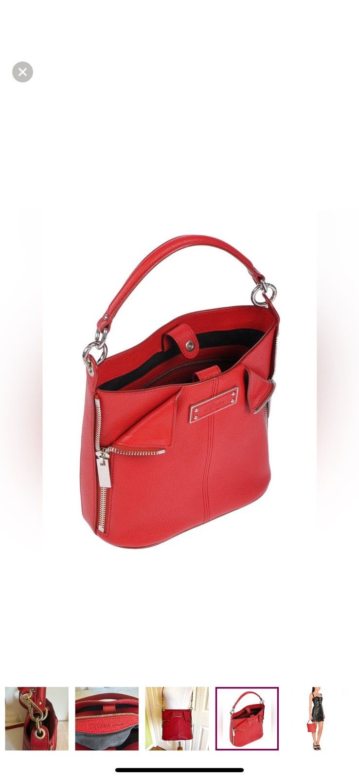 Alexander McQueen ALEXANDER McQUEEN Red Leather Crossbody Bucket Bag Size ONE SIZE - 13 Thumbnail