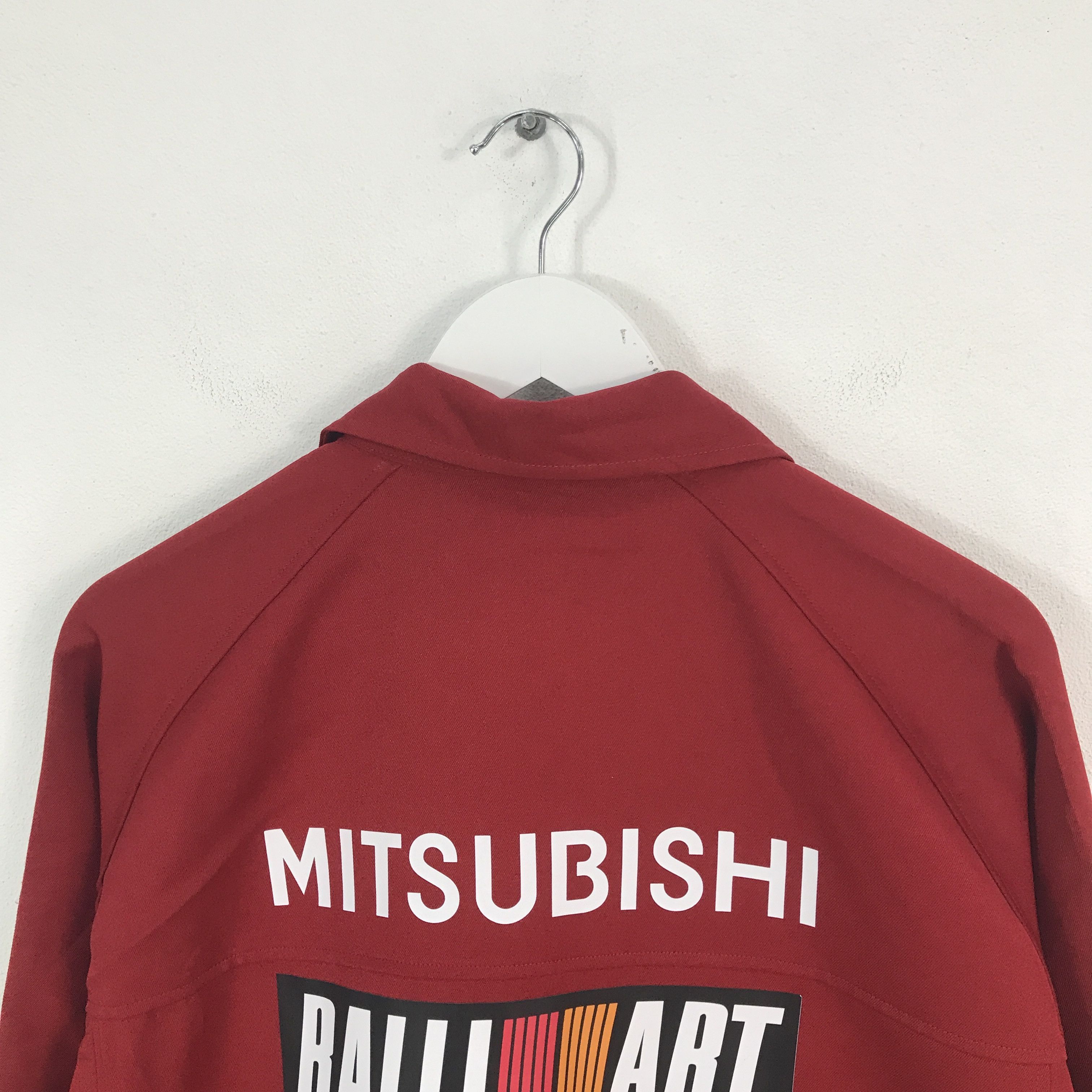 Japanese Brand Rare Mitsubishi Racing Custom Sport Worker Jacket Size US L / EU 52-54 / 3 - 4 Thumbnail
