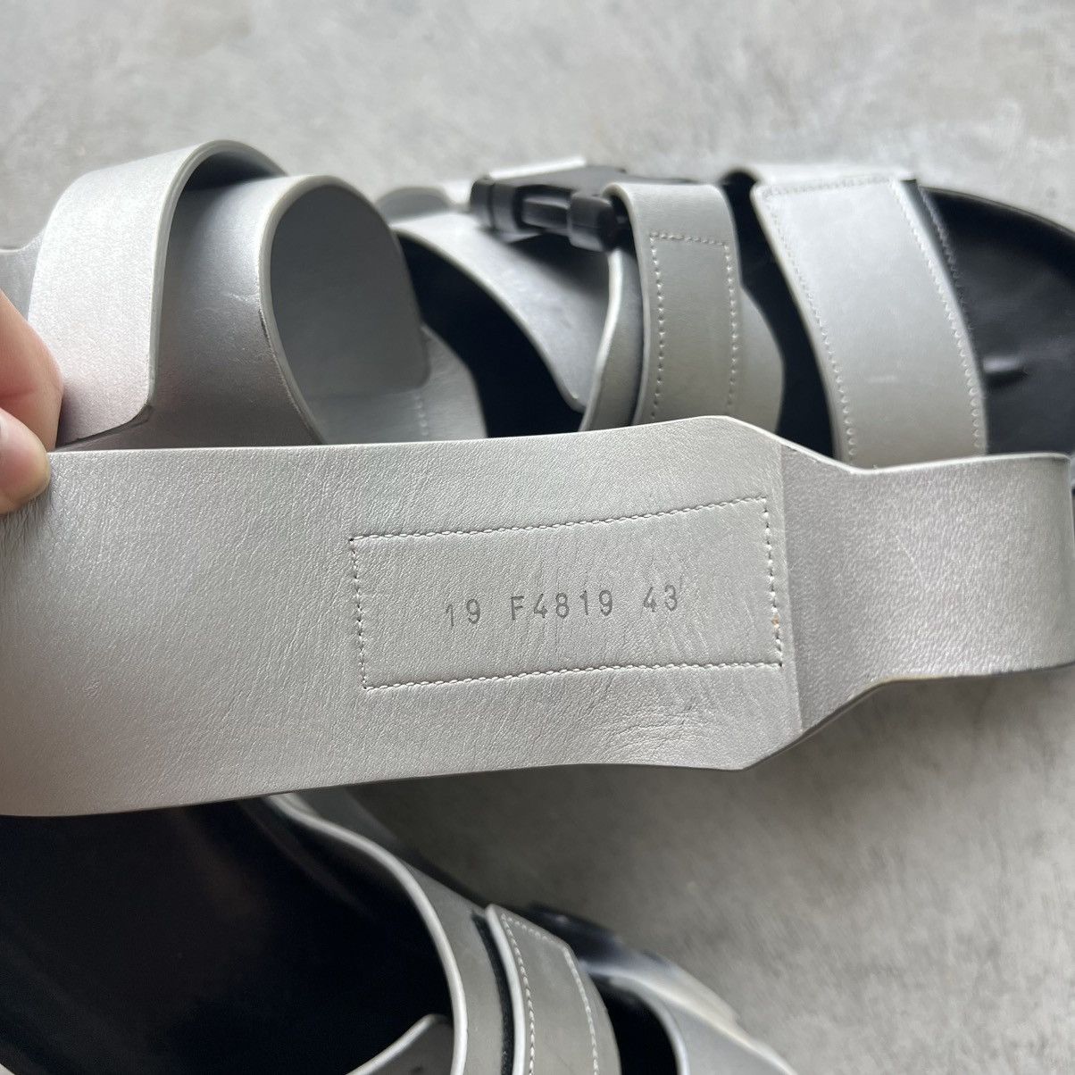 Rick Owens Rick Owens Fw19 Larry tractor sandals Size US 10 / EU 43 - 7 Thumbnail