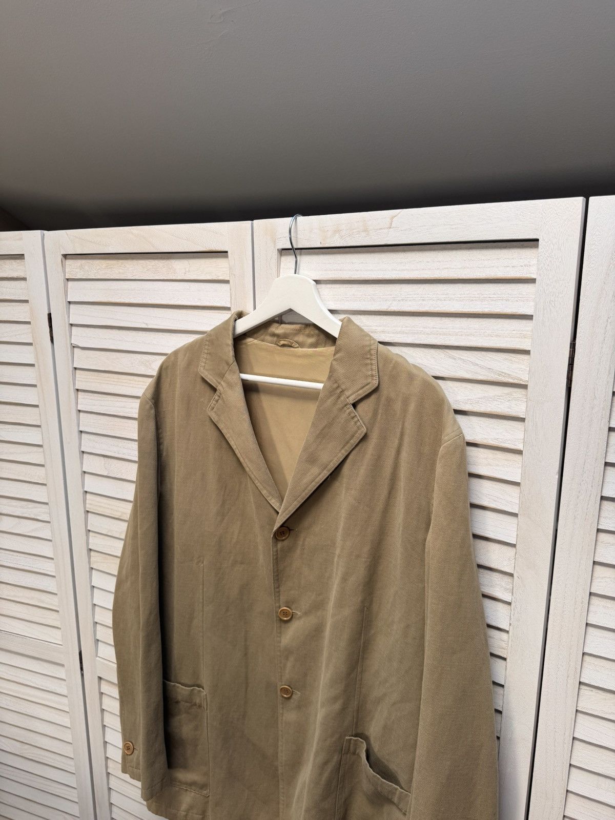 Vintage Men’s Vintage Velvet Jacket Made In Italy 90s Size US L / EU 52-54 / 3 - 2 Thumbnail