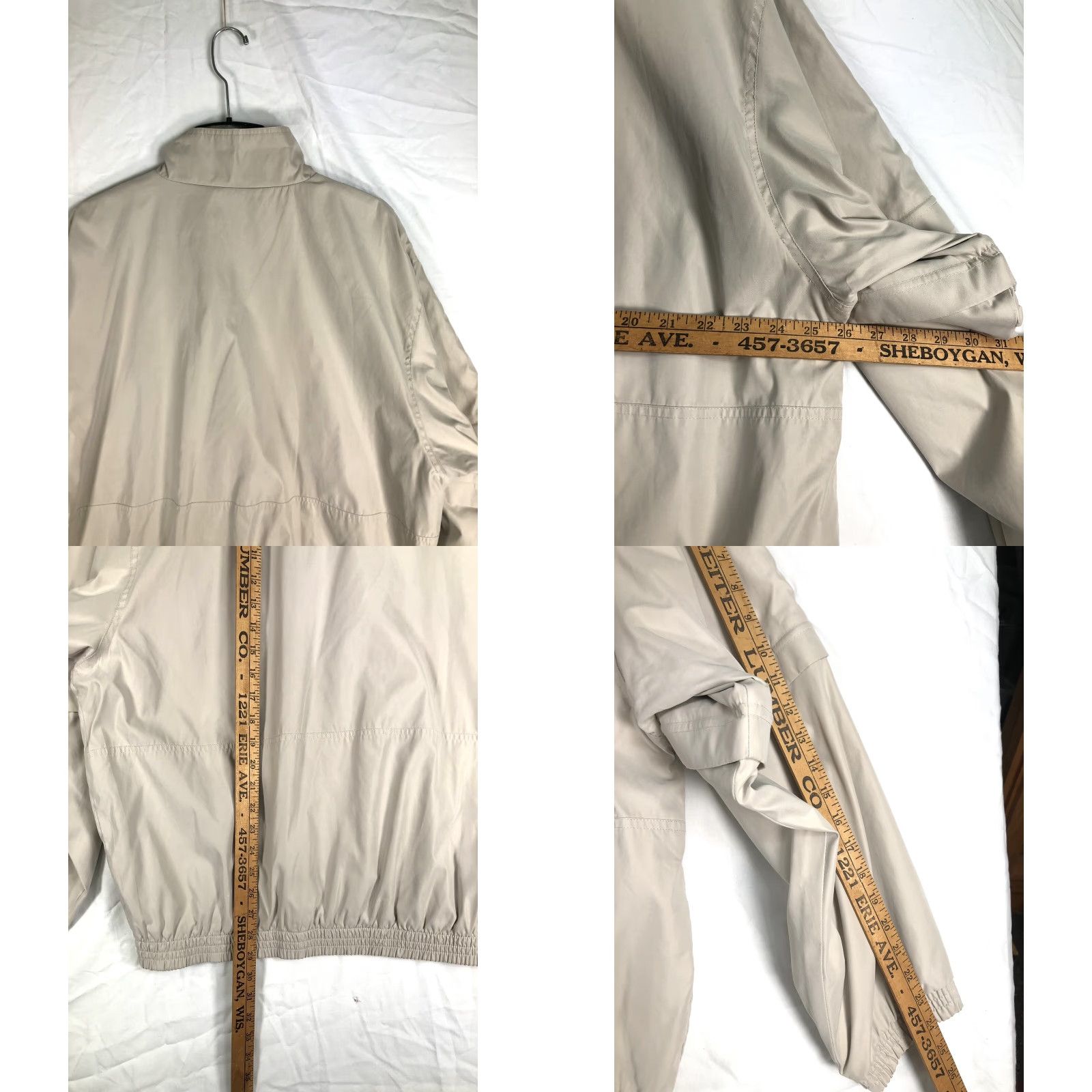 Vintage VINTAGE Outdoor World Golf Windbreaker Jacket Mens 1/4 Zip XXL Khaki BT23 Size US XXL / EU 58 / 5 - 8 Thumbnail