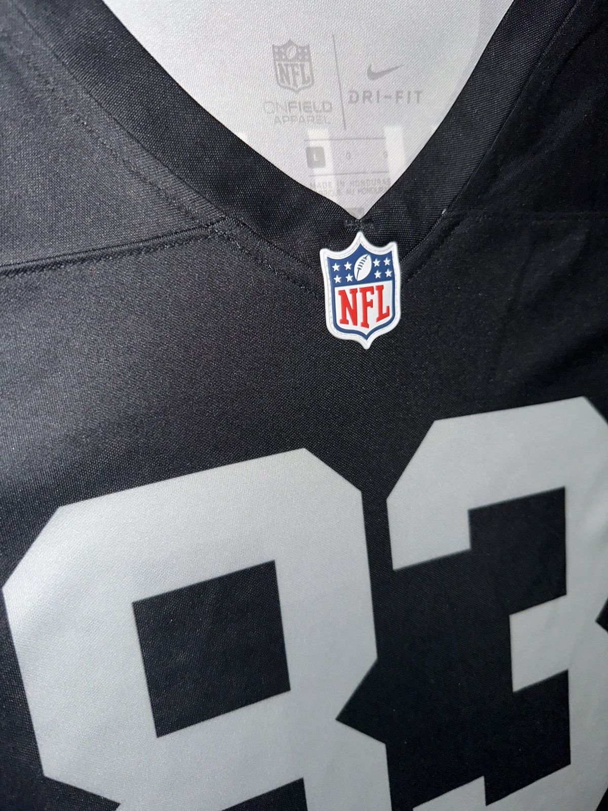 Nike Las Vegas Raiders Darren Waller NFL Nike jersey womens large Size L / US 10 / IT 46 - 4 Thumbnail