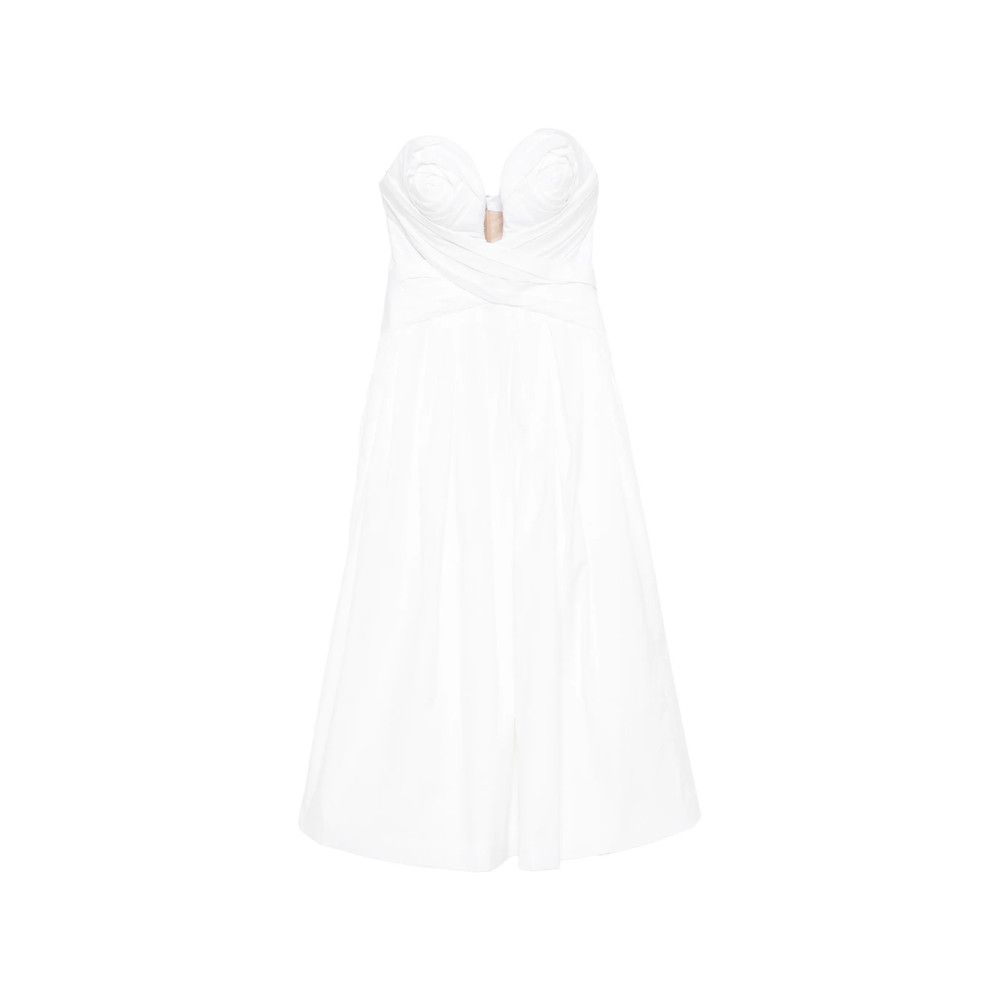 Carolina Herrera Carolina Herrera WHITE Dresses - Evening Dresses Size XL / US 12-14 / IT 48-50 - 1 Thumbnail