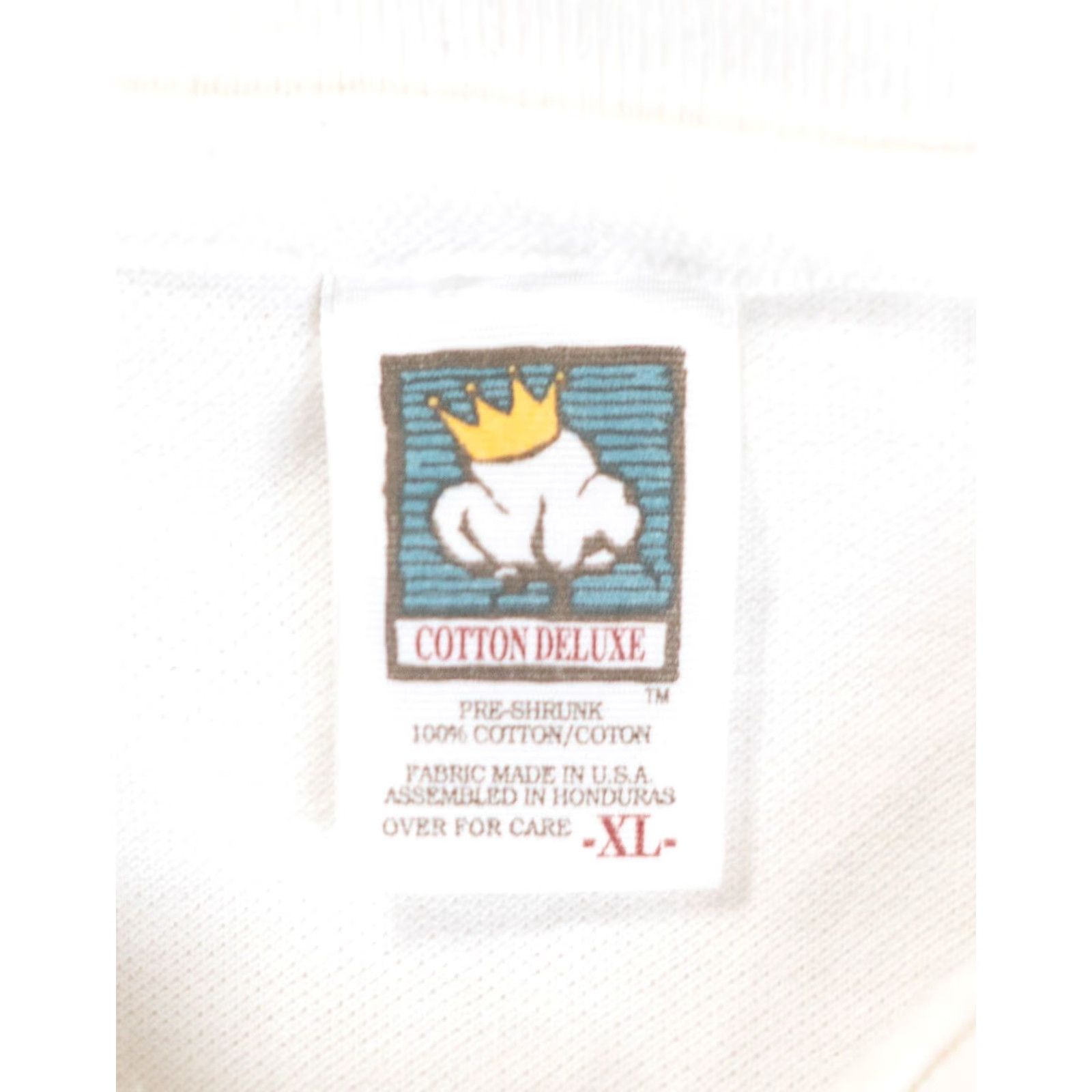 Vintage VINTAGE Cotton Deluxe Fish Fry Polo Golf T-Shirt Men XL White Texas Pink Panther TSI Shirt Mens XL White Cotton Deluxe Fish Fry Polo Golf T-Shirt Size US XL / EU 56 / 4 - 5 Thumbnail