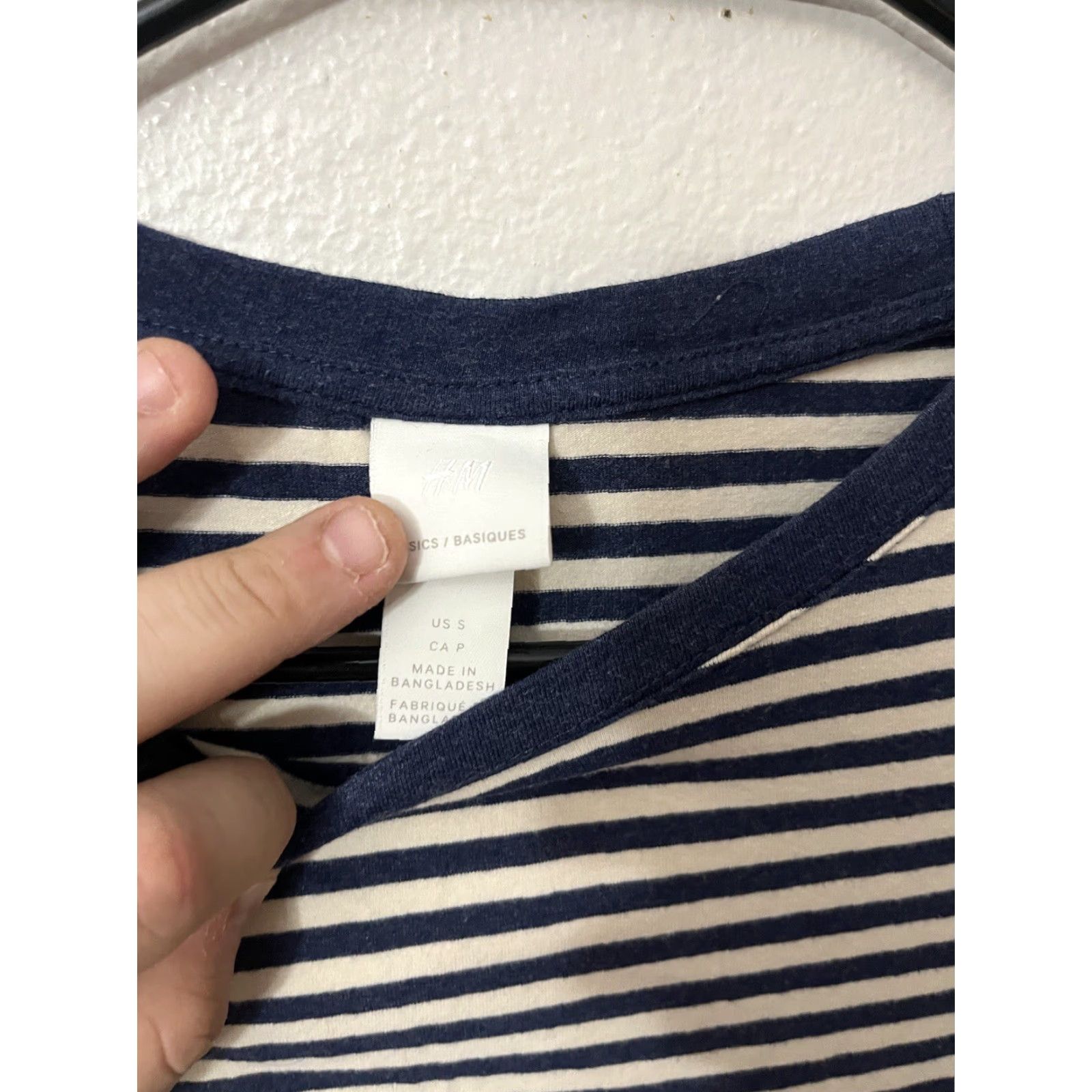 H&M H&M Shirt Dress Top T Short Sleeve Cotton Striped Womens Small Size S / US 4 / IT 40 - 2 Thumbnail