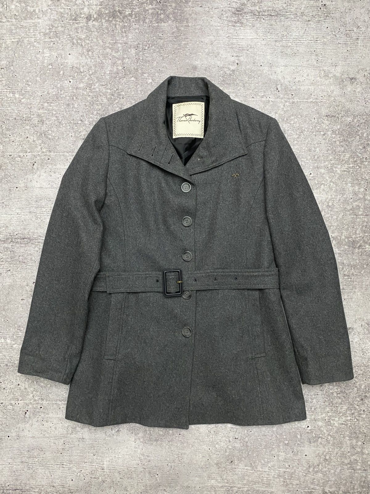Burberry 🔥Thomas Burberry merino wool coat Size M / US 6-8 / IT 42-44 - 1 Thumbnail