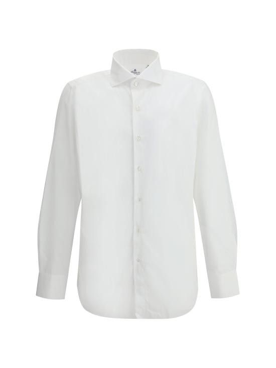 Finamore FINAMORE Men Long Tops 1702MEUPSZL840610 12 WHITE Size US S / EU 44-46 / 1 - 1 Thumbnail