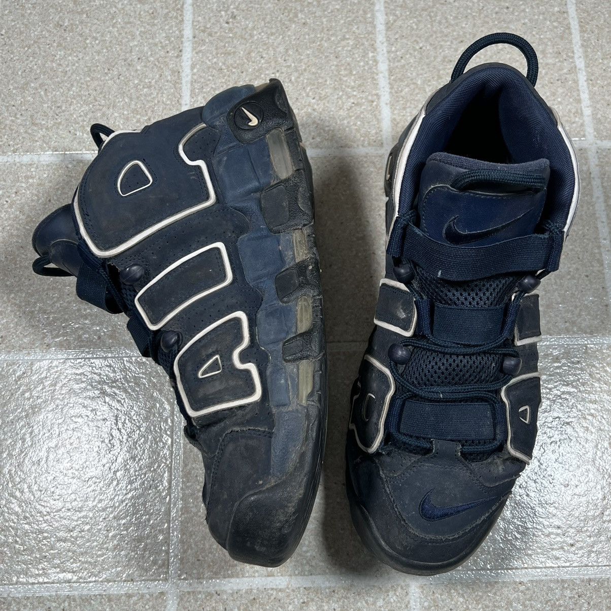 Nike Nike Air More Uptempo 96 Obsidian Pippen 2 1 Max 95 Penny Size US 11.5 / EU 44-45 - 3 Thumbnail