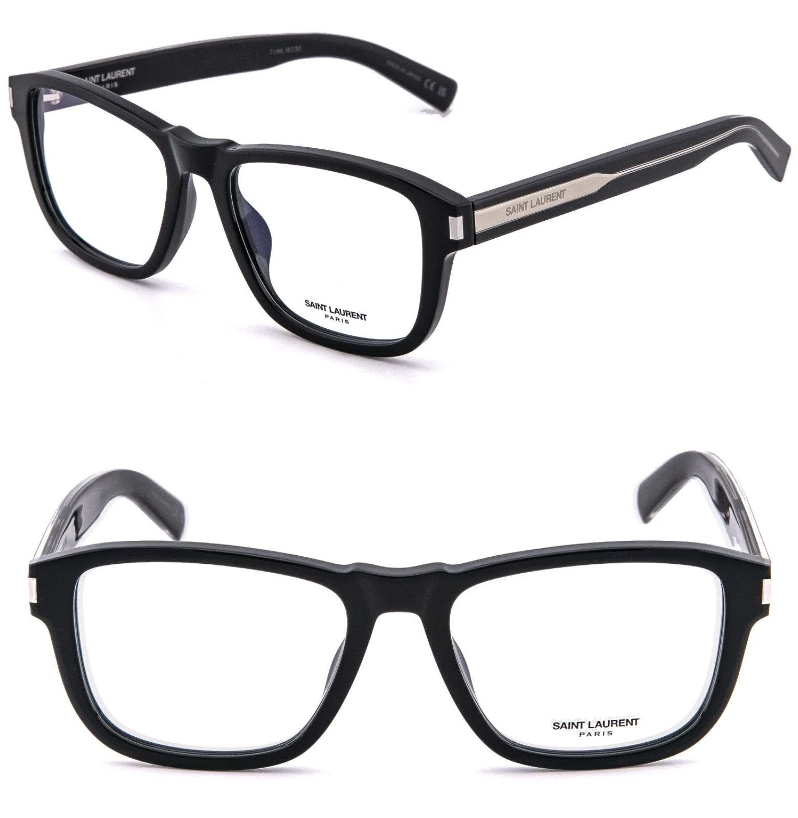 Saint Laurent Women Eyeglasses Havana Rectangular SLM104OPT 003 NEW AUTHENTIC Yves Saint Laurent Saint Laurent Eyeglasses SLM104OPT 003  main image 2