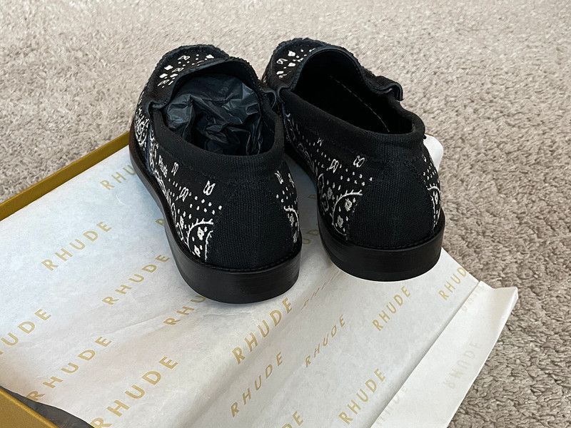 Rhude Rhude Black Bandana Loafer Size US 8 / EU 41 - 8 Thumbnail