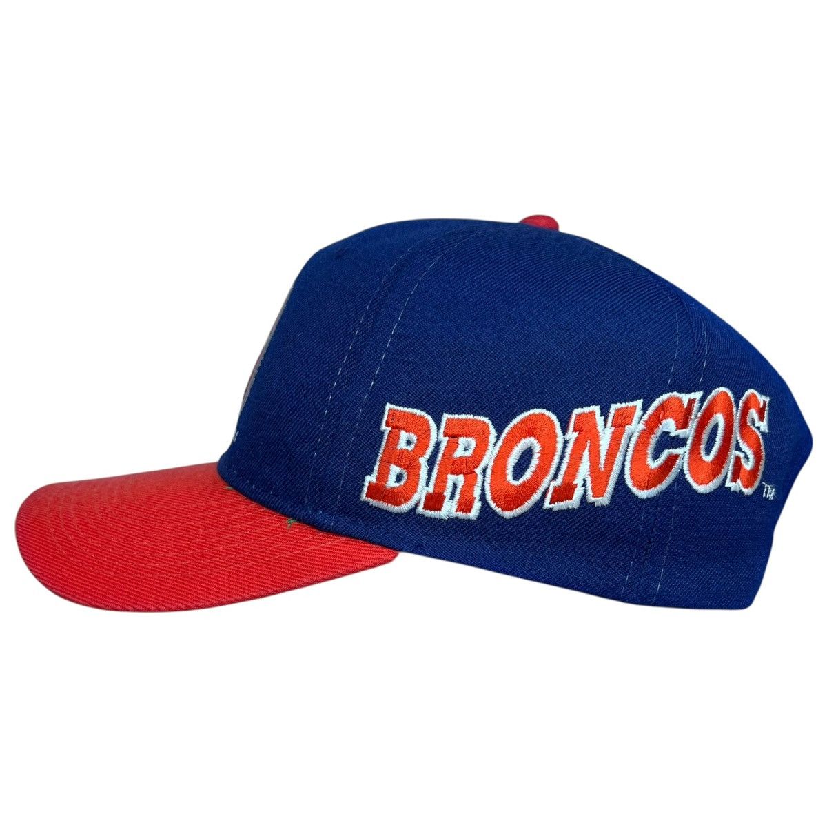 Sports Specialties 90s NFL Denver Broncos Sports Specialties Side Wave Snapback Size ONE SIZE - 3 Thumbnail