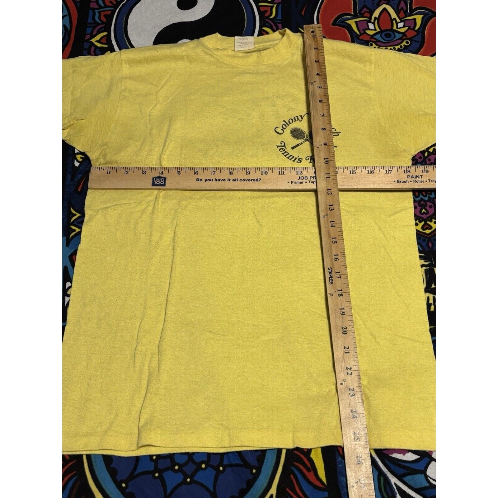 Other Vintage yellow 70s sportswear colony beach tennis shirt L Size US L / EU 52-54 / 3 - 5 Thumbnail