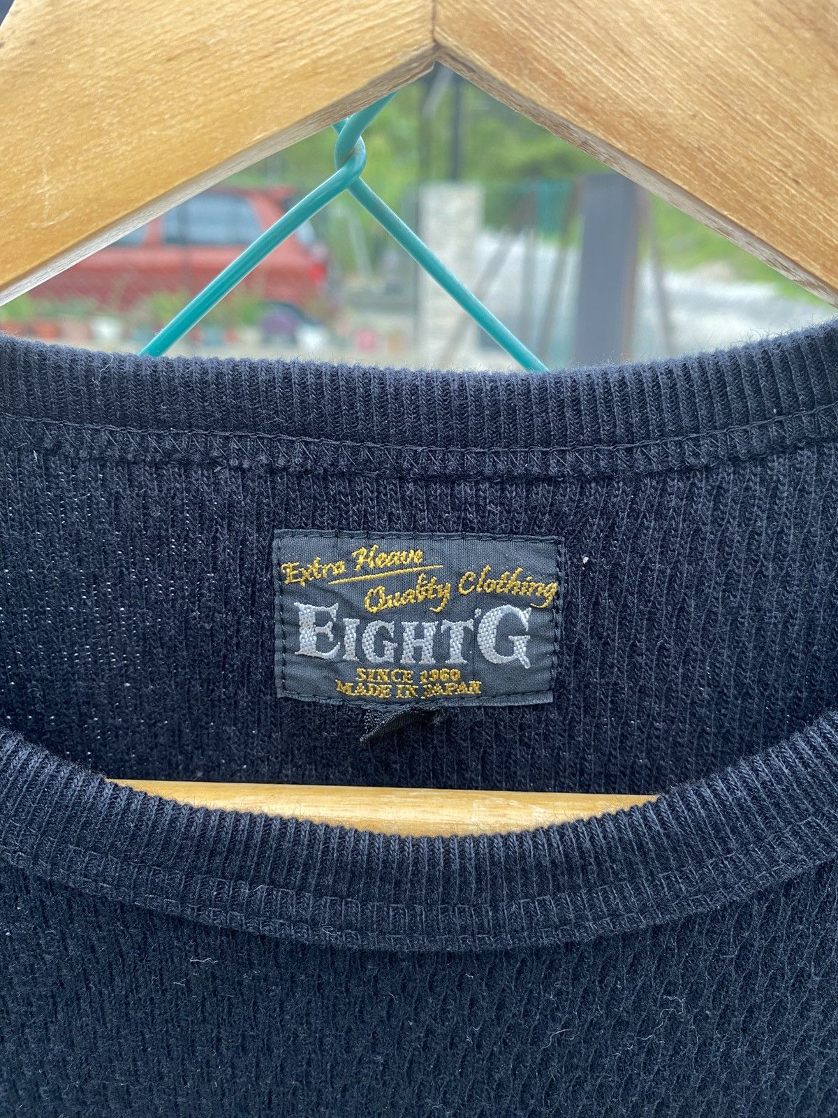 EIGHT-G × Japanese Brand Eight G diamond cotton long sleeve tees Size US L / EU 52-54 / 3 - 5 Thumbnail
