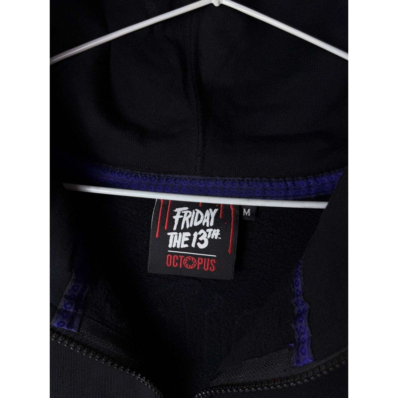 Octopus Crazy Octopus Friday The 13th Full Zip Printed Hoodie Horror Size US M / EU 48-50 / 2 - 9 Thumbnail