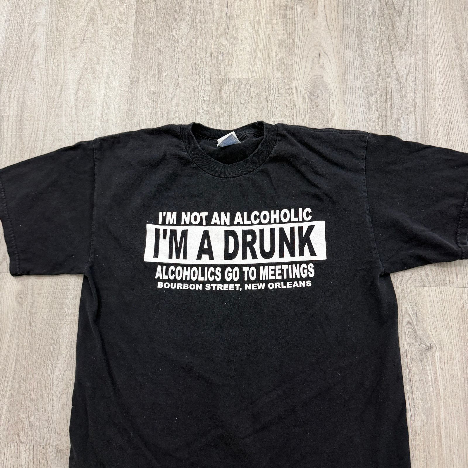Vintage Vintage I'm Not an Alcoholic I'm A Drunk Shirt Men's Large Size US L / EU 52-54 / 3 - 2 Thumbnail