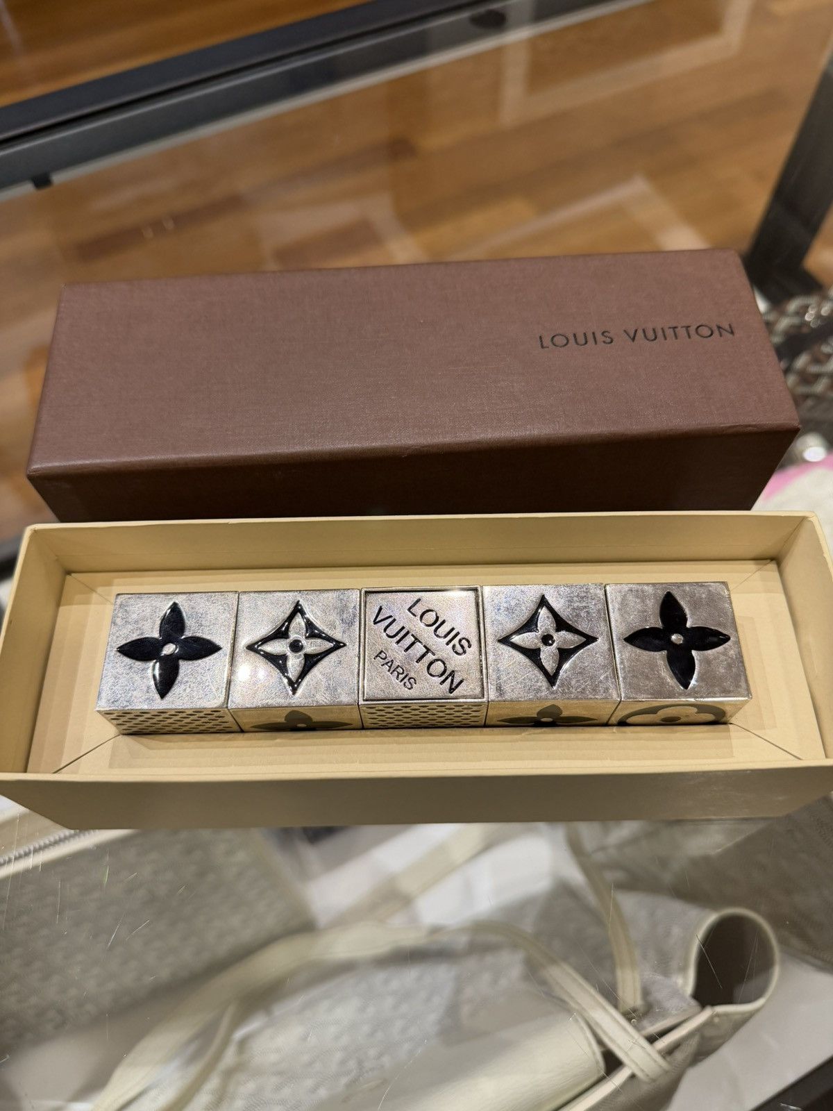 Louis Vuitton Louis Vuitton Monogram Silver Cube Set Size ONE SIZE - 2 Thumbnail