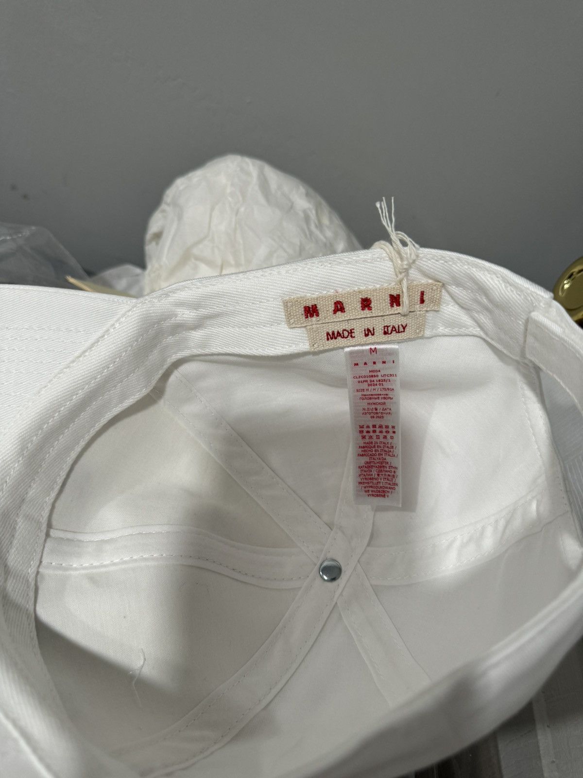 Marni Marni logo-embroidered baseball cap Size ONE SIZE - 8 Thumbnail