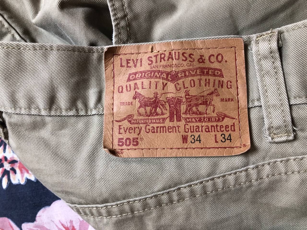 Levi's Vintage Levi's 505 Regular Fit Denim Jeans Size 34 Size US 34 / EU 50 - 4 Thumbnail