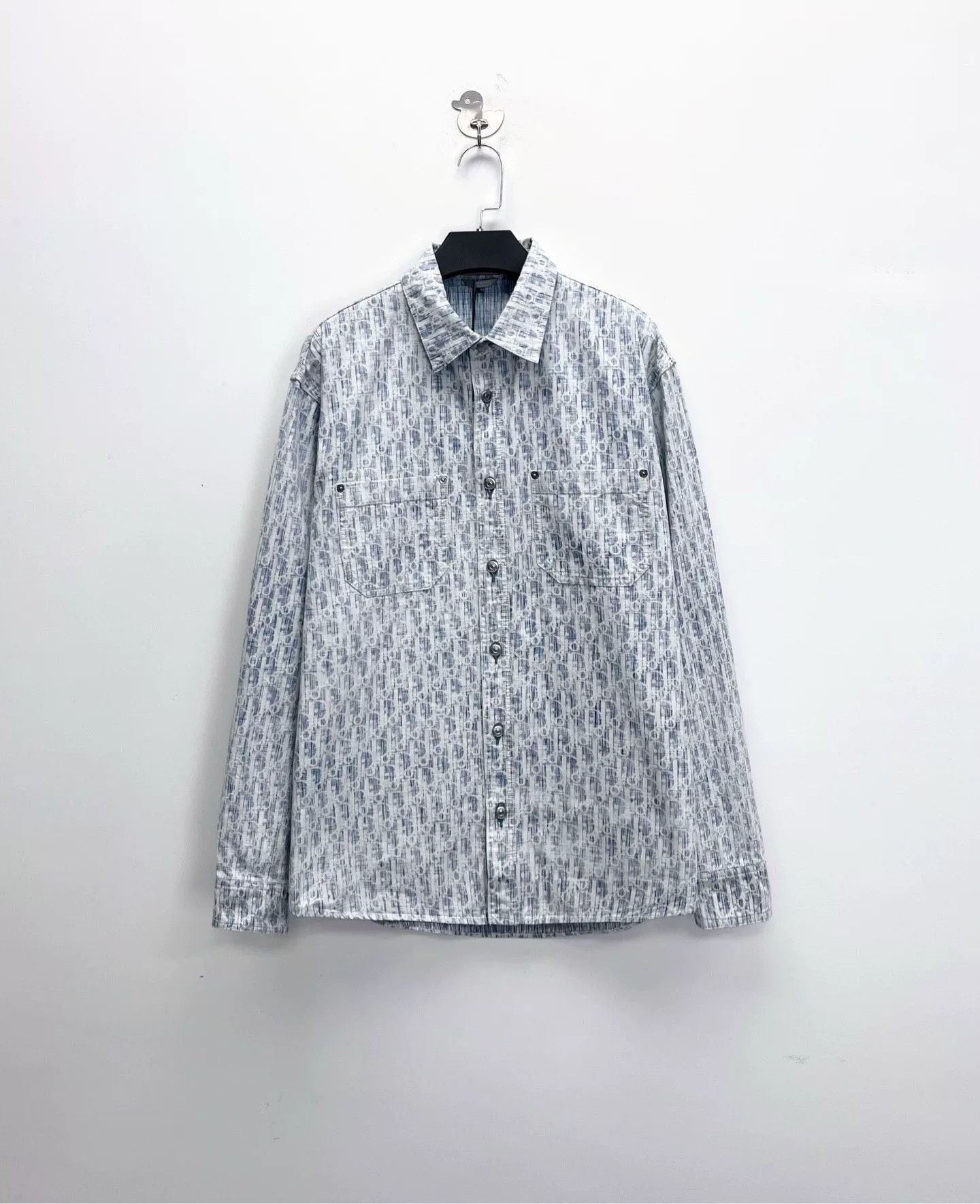 Dior Dior Oblique Logo Denim Jacket Size US M / EU 48-50 / 2 - 1 Thumbnail